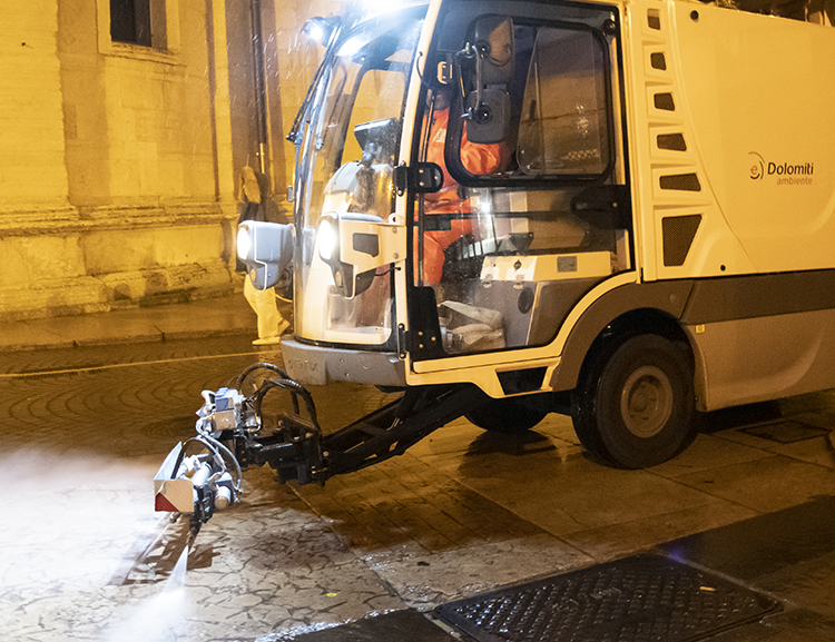 Rovereto, lavaggio notturno straordinario dal 7 al 9 maggio