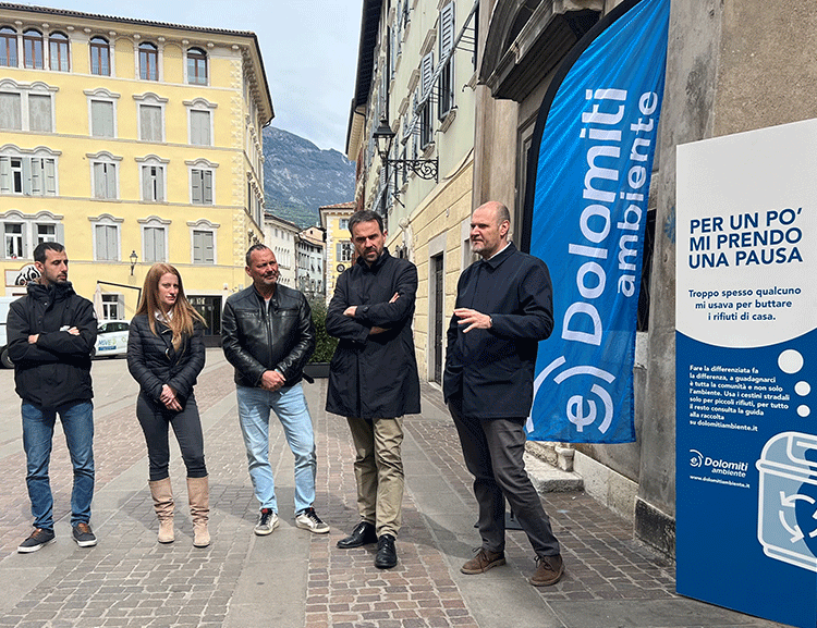 Dolomiti ambiente: a Rovereto nuova campagna per il decoro urbano 