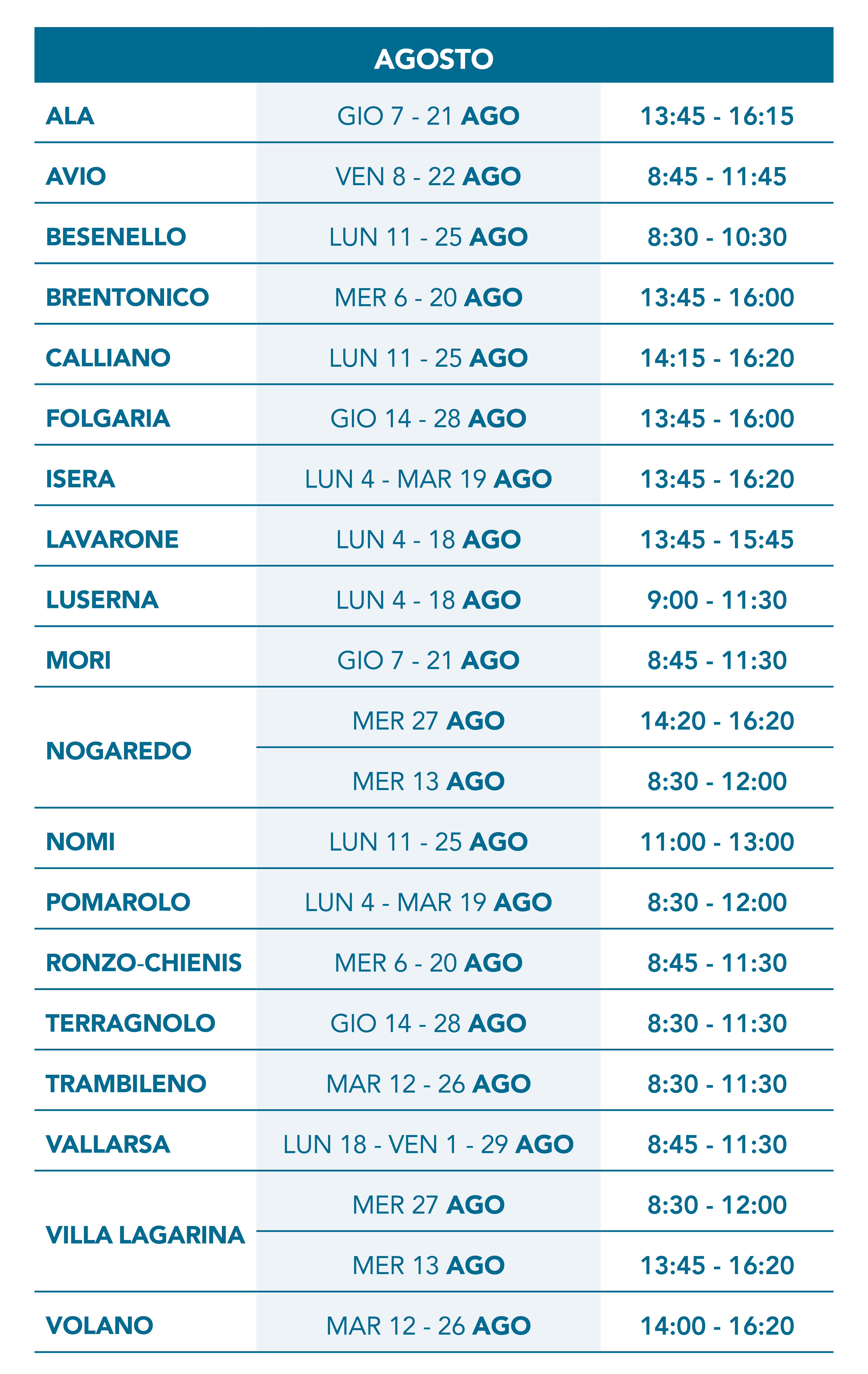 calendario